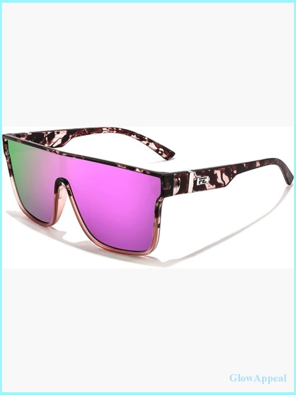 UV400 Oversized Square Sunglasses Unisex Driving Beach Shades